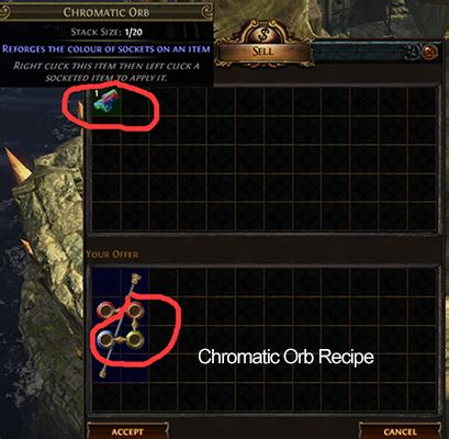 poe chromatic orb recipe|Path of Exile Chromatic Orb Guides